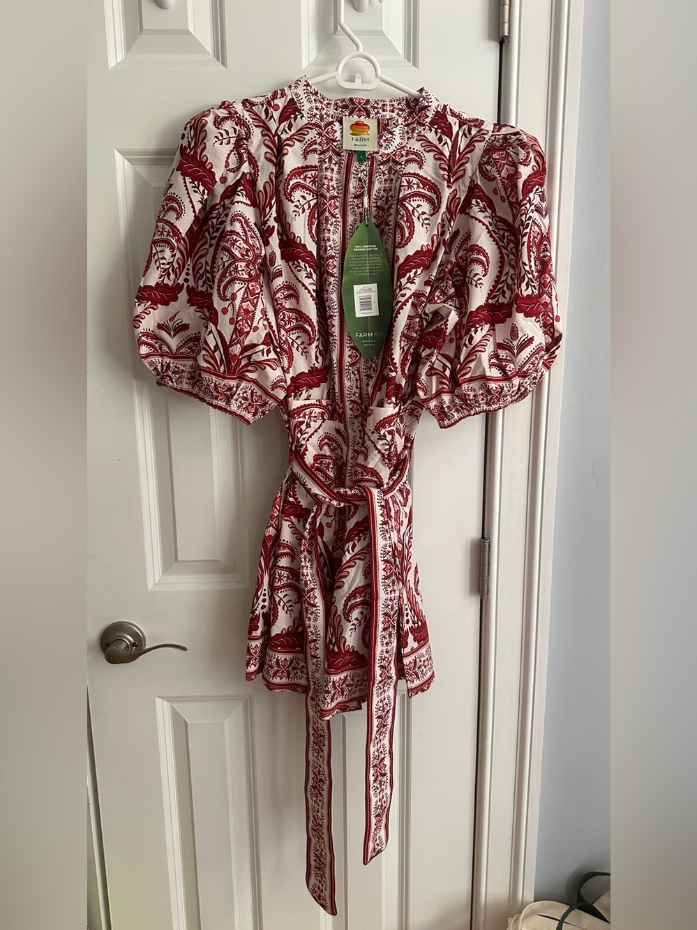 Farm Rio Tie Romper